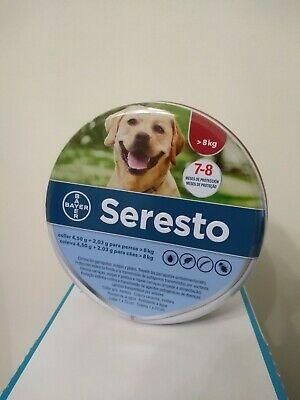 Dogs needs - מוצרים שימושיים לכלב בנדנות, תגים, קולרים, רצועות לכלבים קולר סרסטו לכלב גדול נגד פרעושים וקרציות 