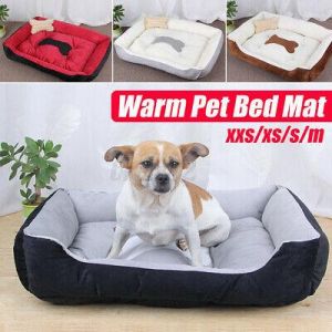 Dogs needs - מוצרים שימושיים לכלב מיטות ושמיכות לכלבים מיטה ספה רכה ונוחה לכלבים קטנים, בינוניים וגדולים XXS-M